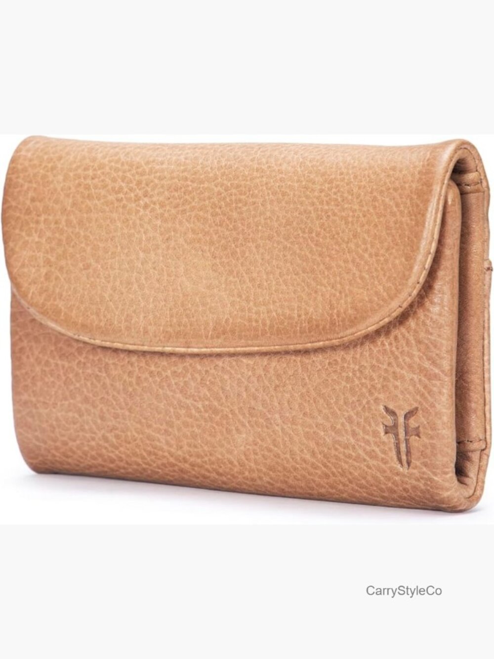 Genuine Leather Bi-Fold Wallet with ID Window, 5 Card Slots - Picture 1 of 7